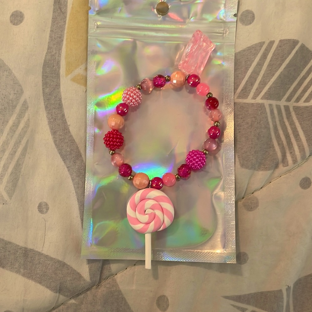 Homemade charm bracelet